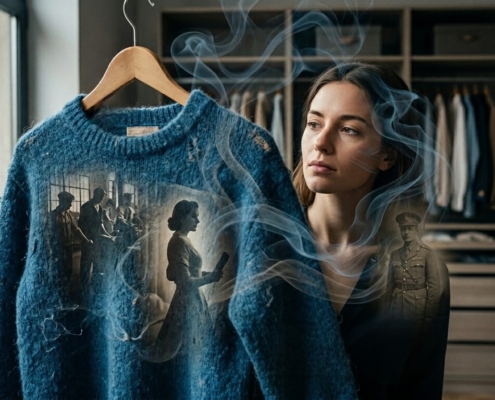 psicologia transgenerazionale e maglione ceruleo